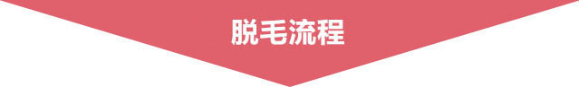 脱毛流程
