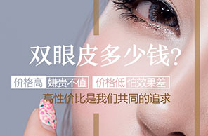 双眼皮多少钱